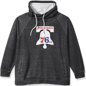 Philadelphia 76ers Fleece, Women's 3X, Touch by Alyssa Milano